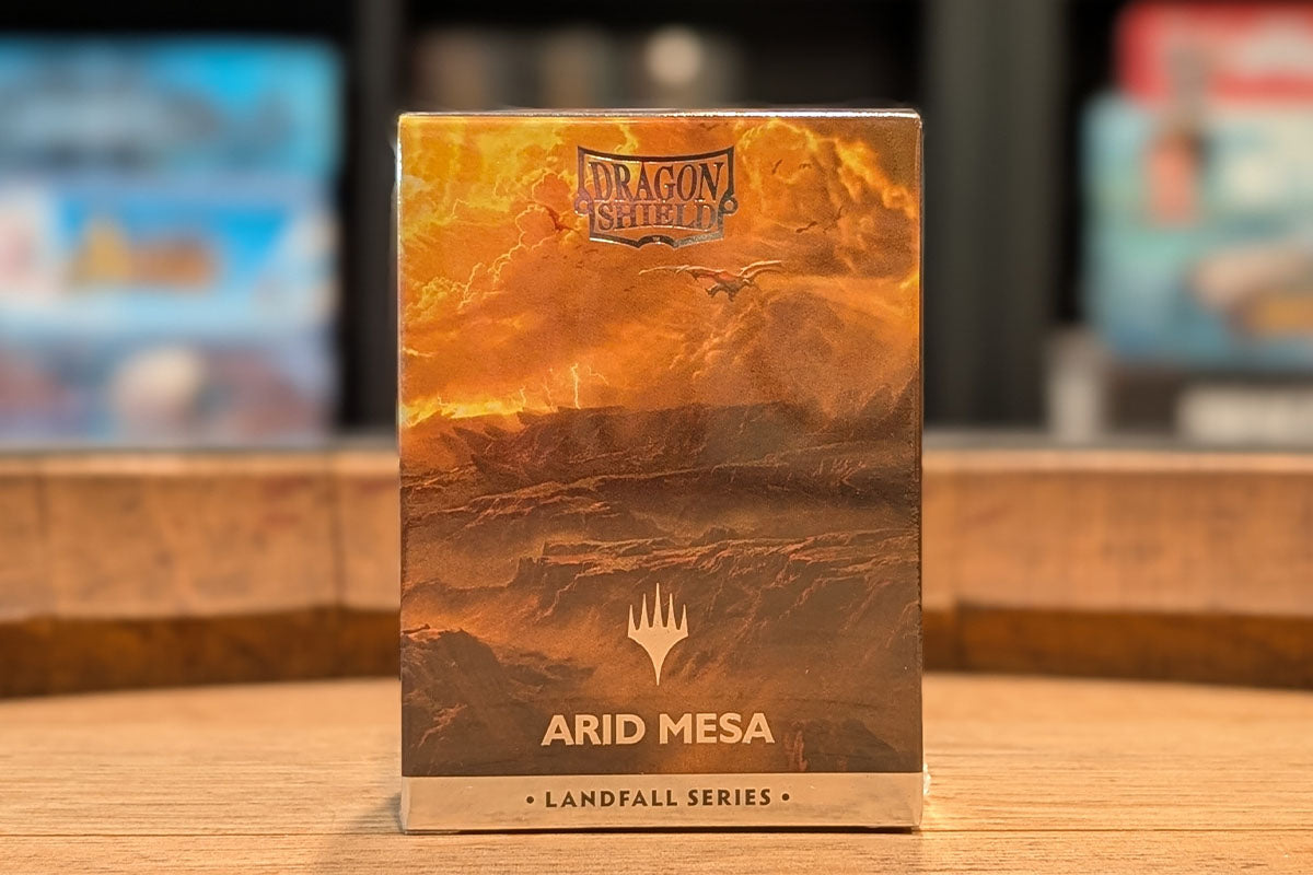 Dragon Shield: Dual Matte Art Sleeves - MtG Landfall Series - Arid Mesa 100CT