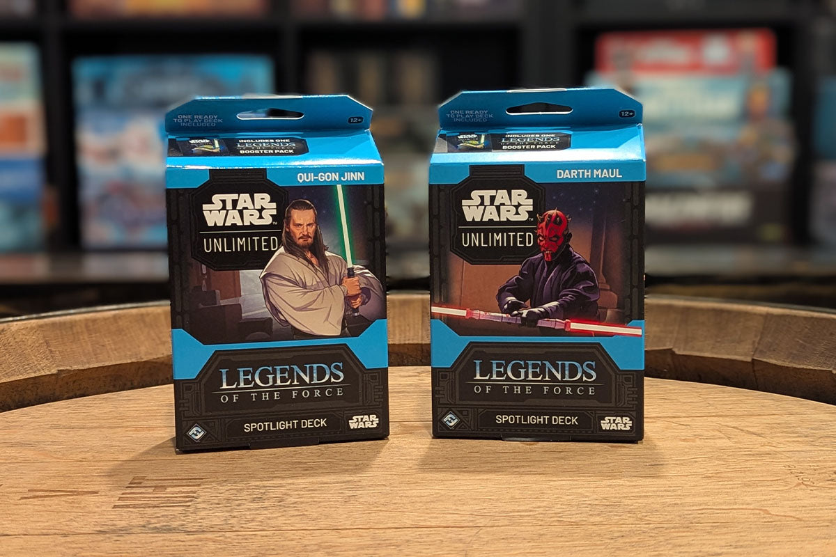 Star Wars: Unlimited - Legends of the Force Spotlight Deck (Set of 2)