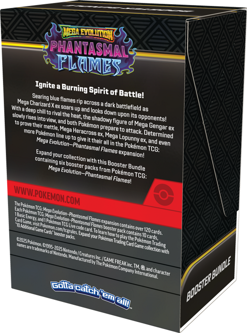 Pokémon TCG: Phantasmal Flames - Booster Bundle
