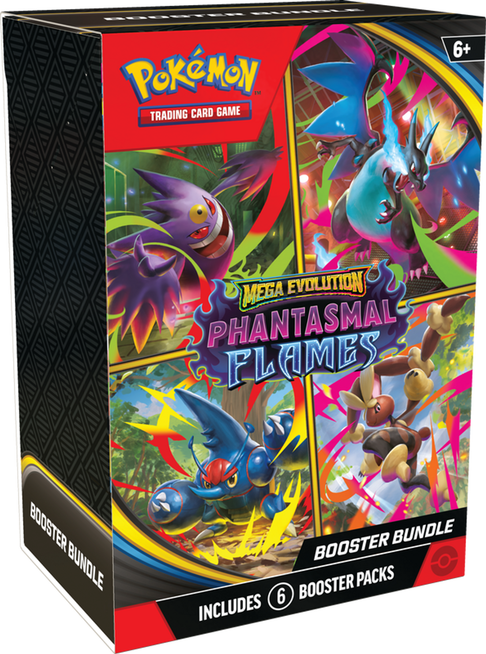Pokémon TCG: Phantasmal Flames - Booster Bundle