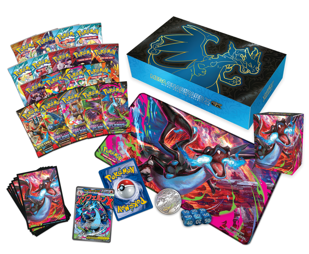 Pokémon TCG: Mega Charizard X ex Ultra-Premium Collection (2025)