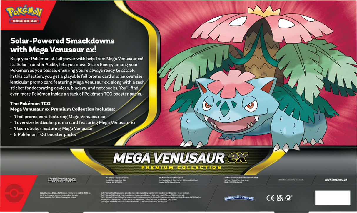 Pokémon TCG: Mega Venusaur ex Premium Collection