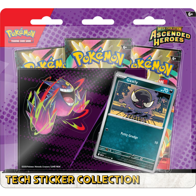 Pokémon TCG: Mega Evolution Ascended Heroes - Tech Sticker Collection