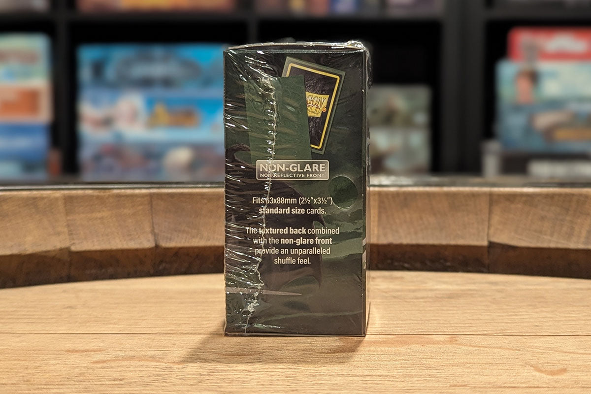 Dragon Shield Sleeves: Standard Matte Non-Glare - Forest Green 100CT
