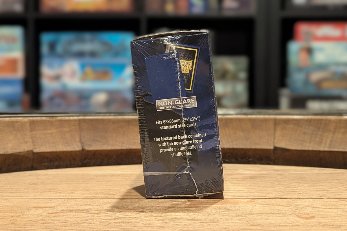 Dragon Shield Sleeves: Standard Matte Non-Glare - Blue 100CT