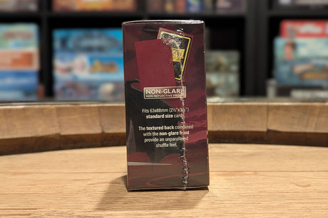 Dragon Shield Sleeves: Standard Matte Non-Glare - Blood Red 100CT