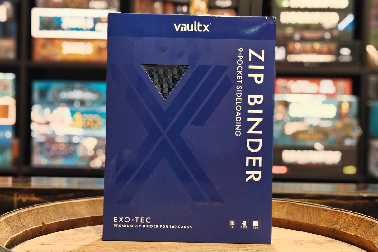 Vault X: 9-Pocket Exo-Tec Zip Binder