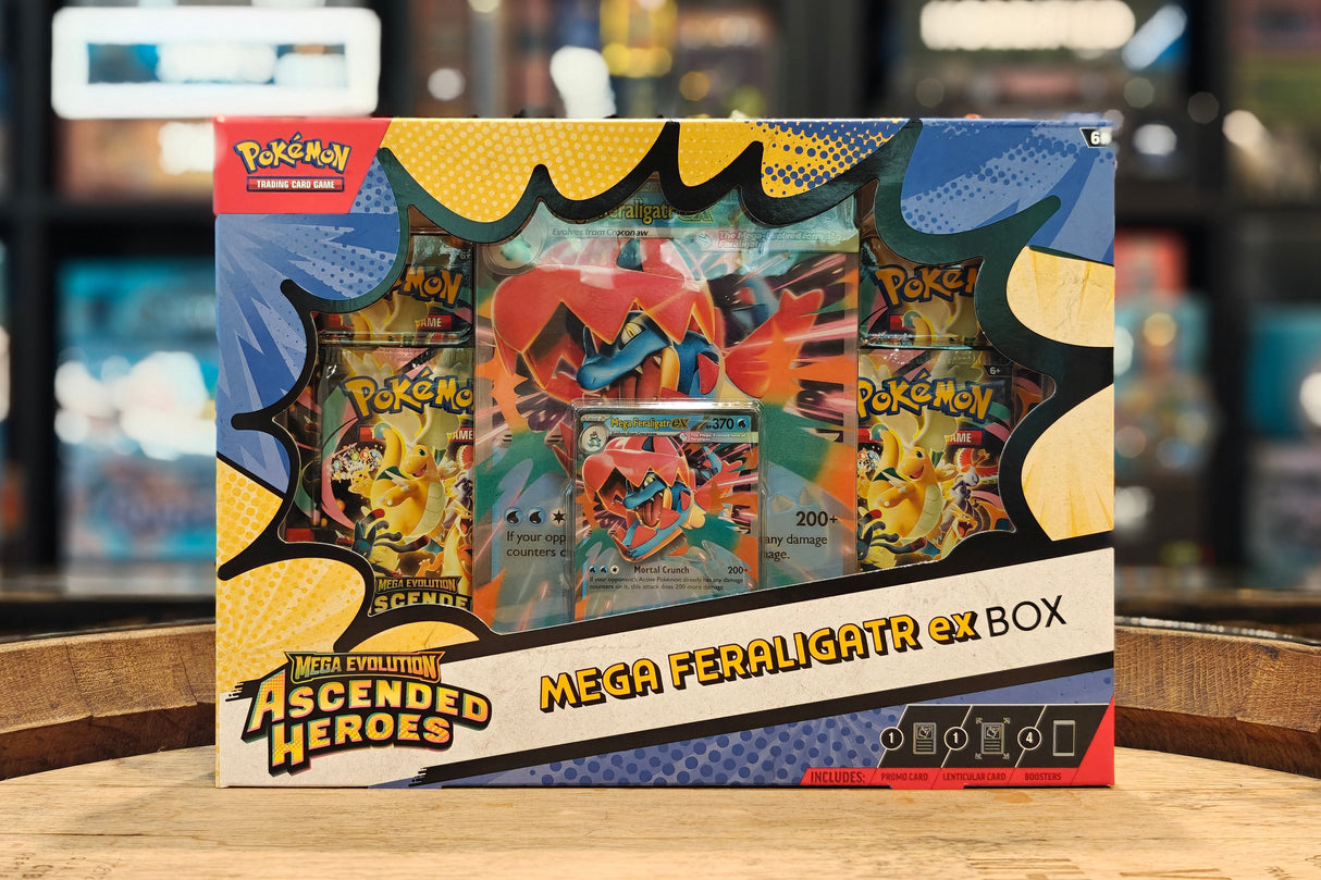 Pokémon TCG: Ascended Heroes - Mega Meganium/Emboar/Feraligatr ex Box