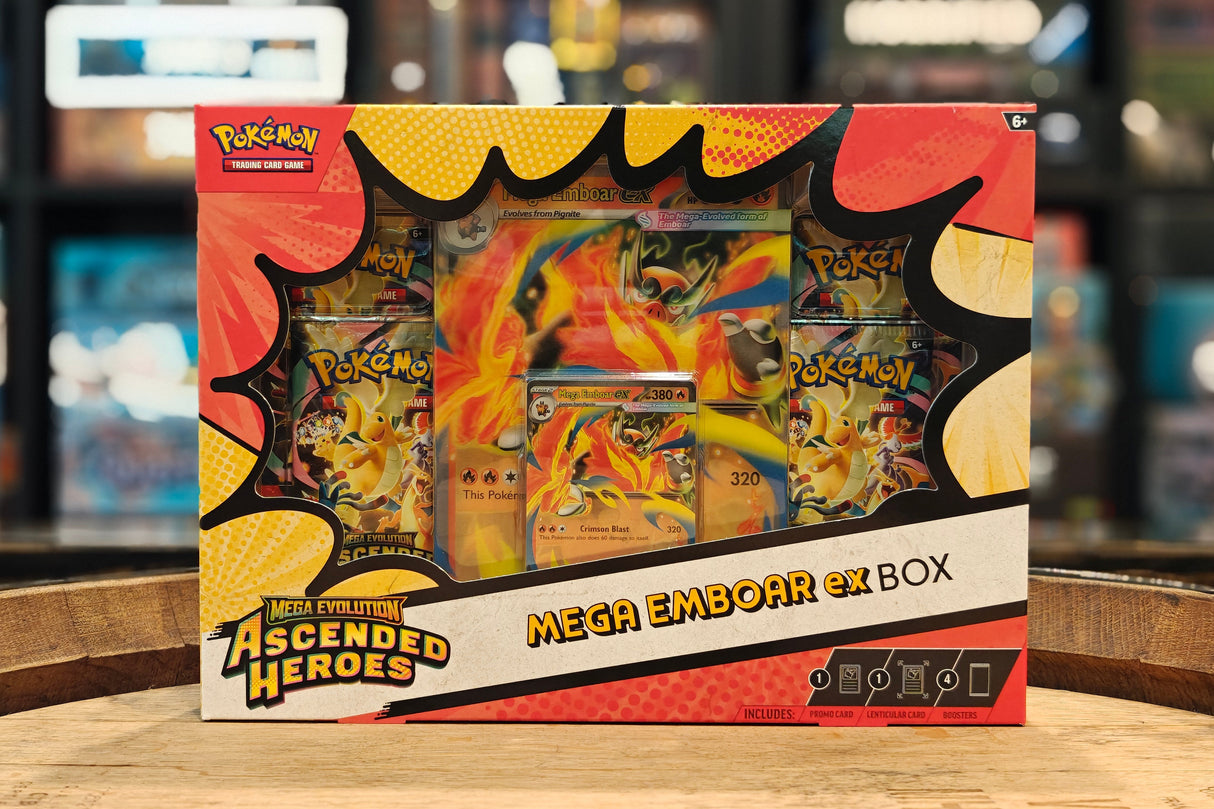 Pokémon TCG: Ascended Heroes - Mega Meganium/Emboar/Feraligatr ex Box