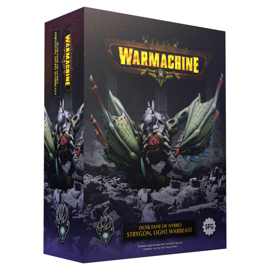 Warmachine: Dusk Fane of Nyrro - Light Warbeast, Strygon
