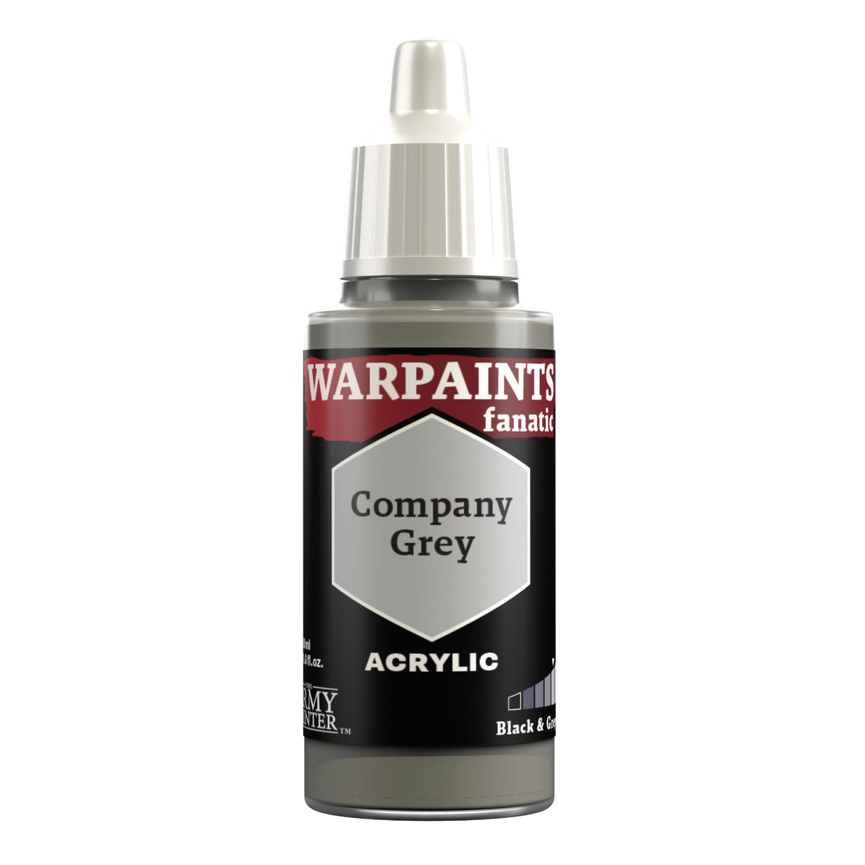 The Army Painter: Warpaints Fanatic - Black & Greys (Singles)