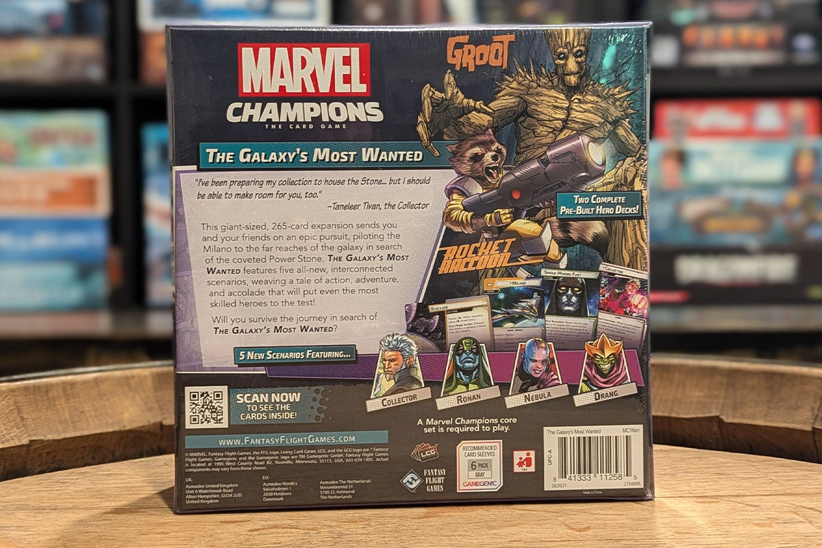 Marvel Champions: The Card Game - The Galaxy's Most Wanted Expansion