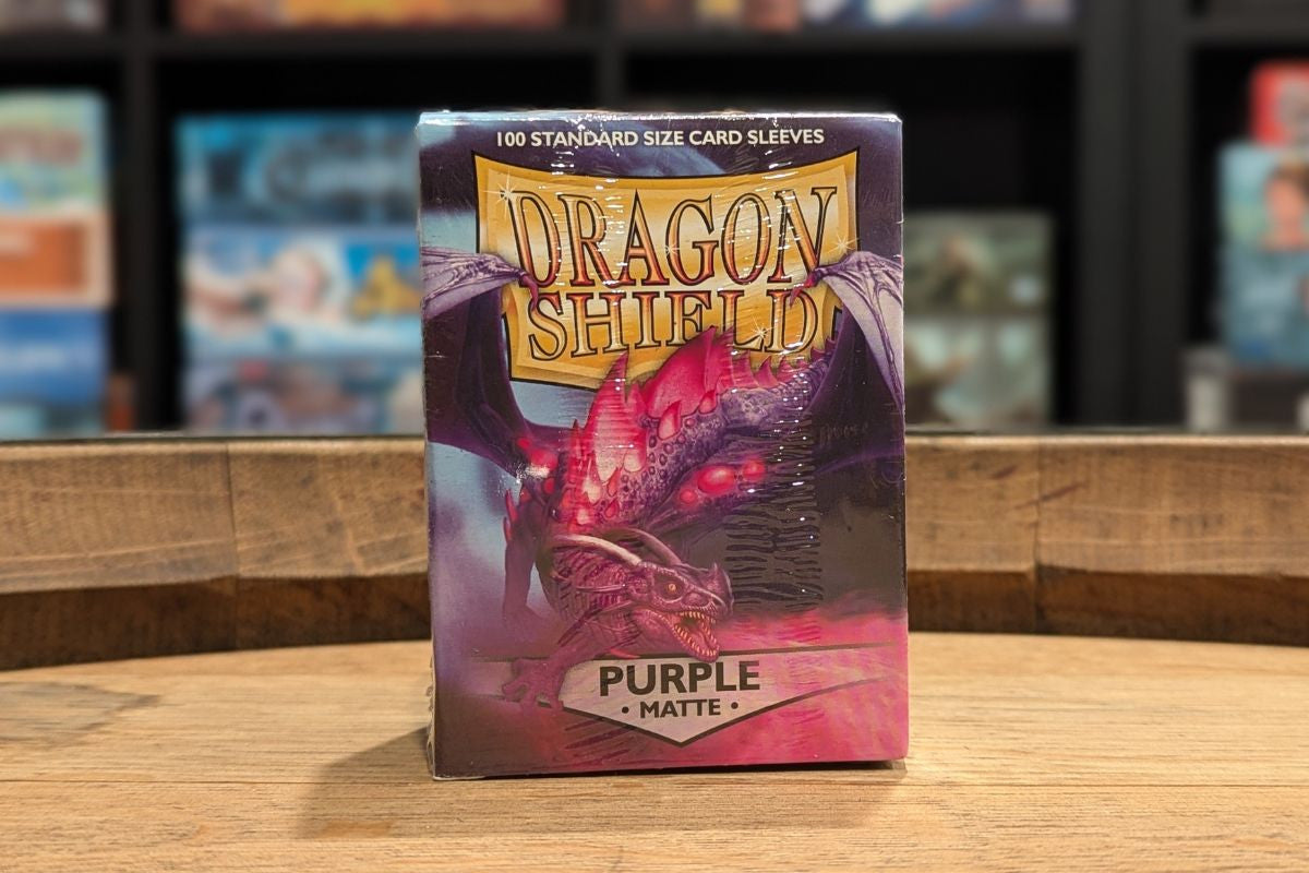Dragon Shield Sleeves: Standard Matte - Purple 100CT