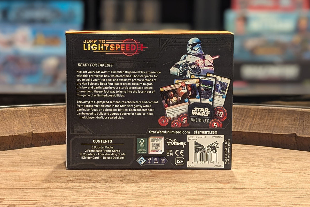 Star Wars: Unlimited - Jump to Lightspeed Pre-release Box