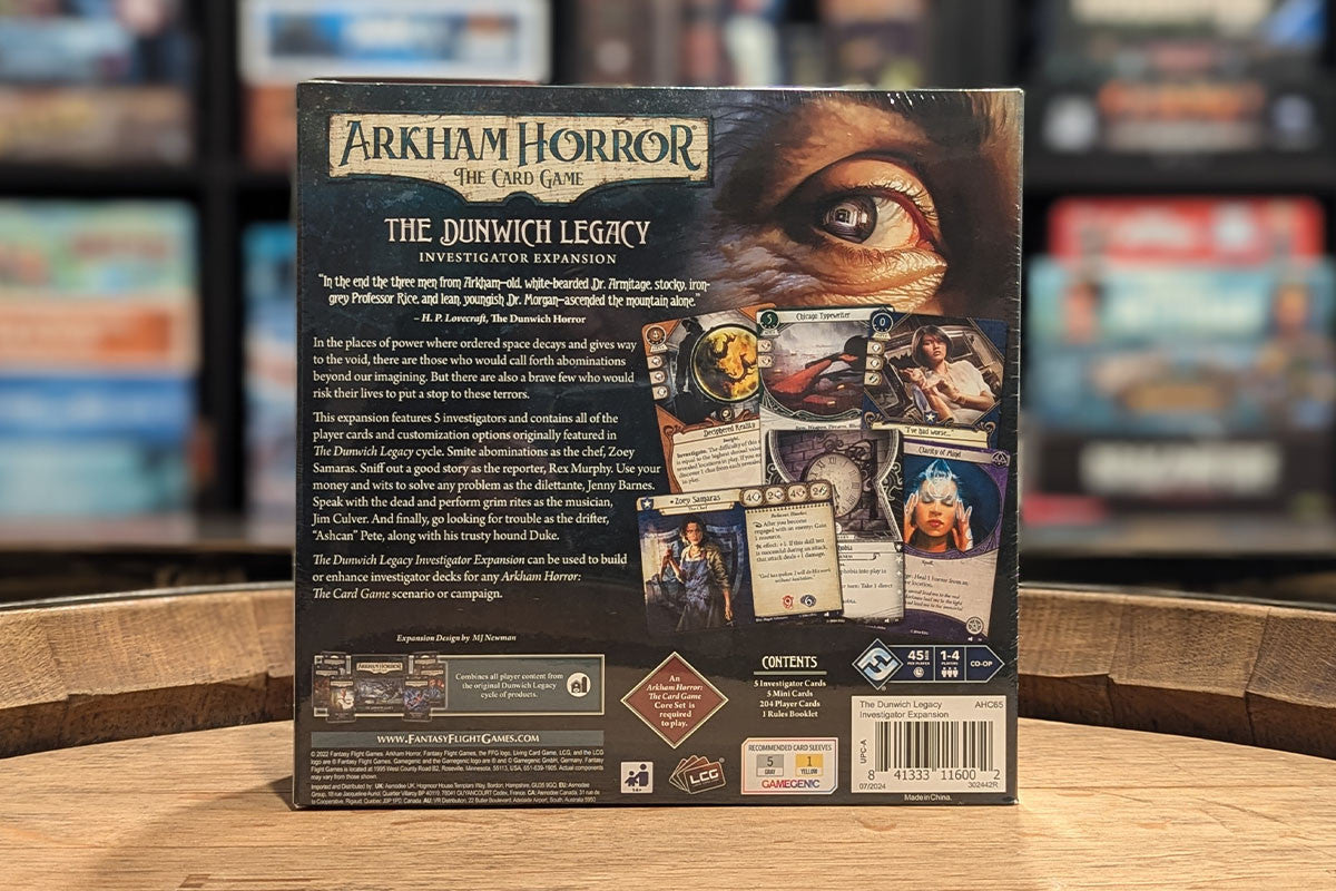Arkham Horror: The Card Game - The Dunwich Legacy Investigator Expansion
