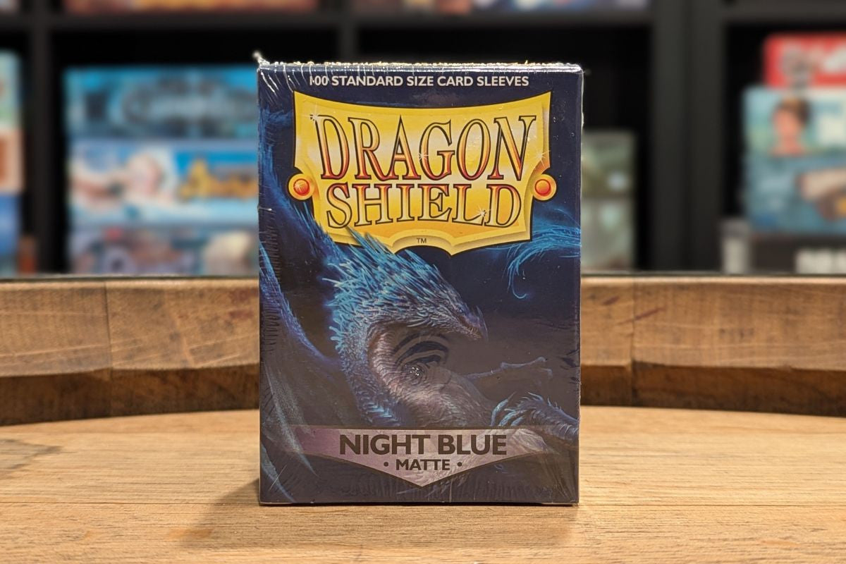 Dragon Shield Sleeves: Standard Matte - Night Blue 100CT