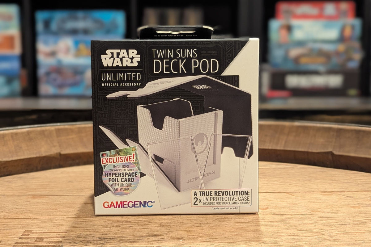Star Wars: Unlimited Twin Suns Deck Pod - White & Black