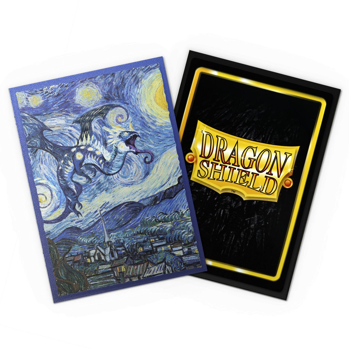 Dragon Shield Sleeves: Standard Matte Dual Art - Starry Night 100CT