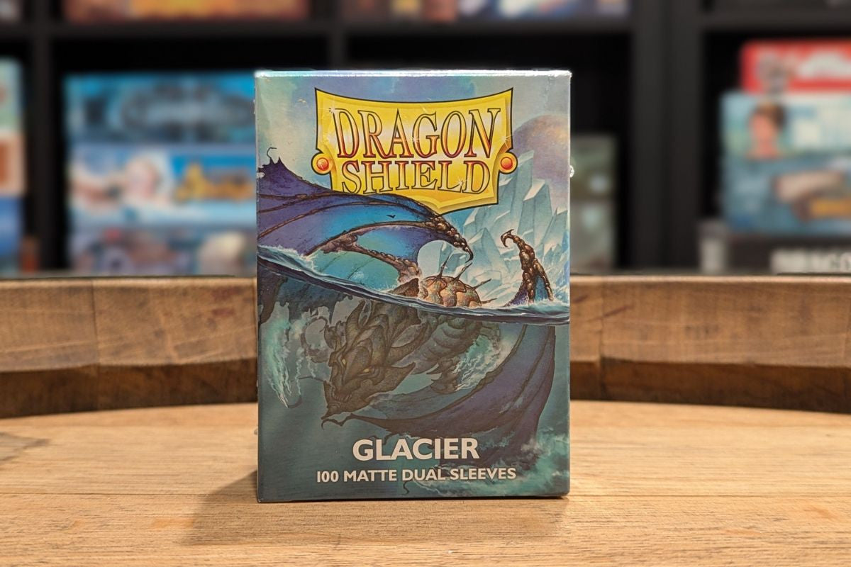 Dragon Shield Sleeves: Standard Matte Dual - Glacier 100CT