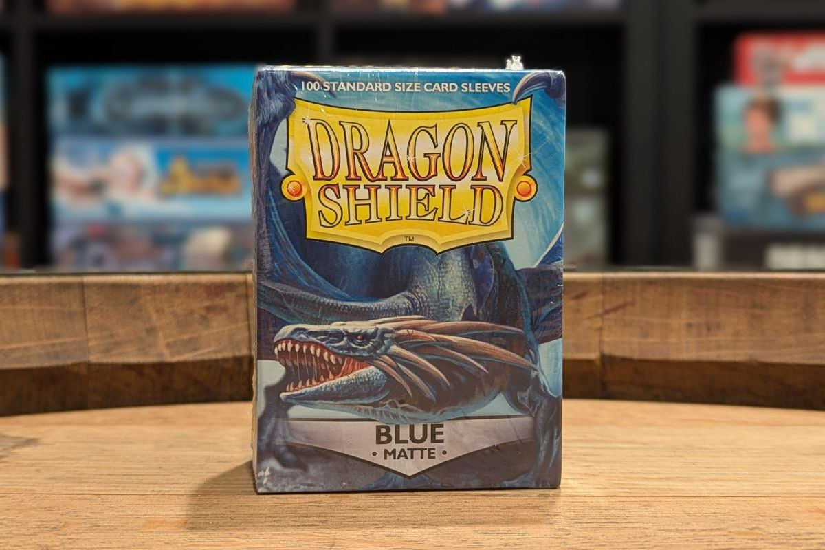 Dragon Shield Sleeves: Standard Matte - Blue 100CT