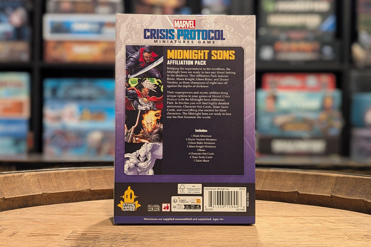 Marvel: Crisis Protocol - Midnight Sons Affiliation Pack