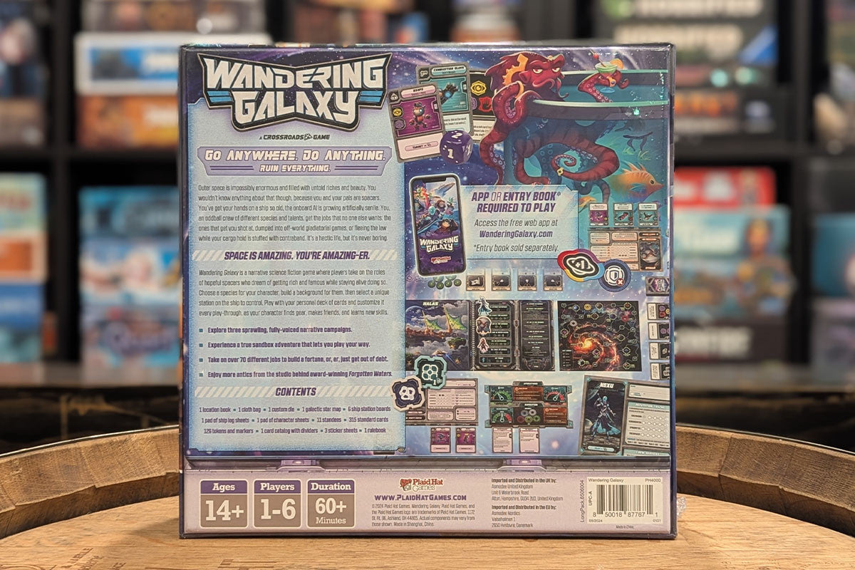 Wandering Galaxy: A Crossroads Game