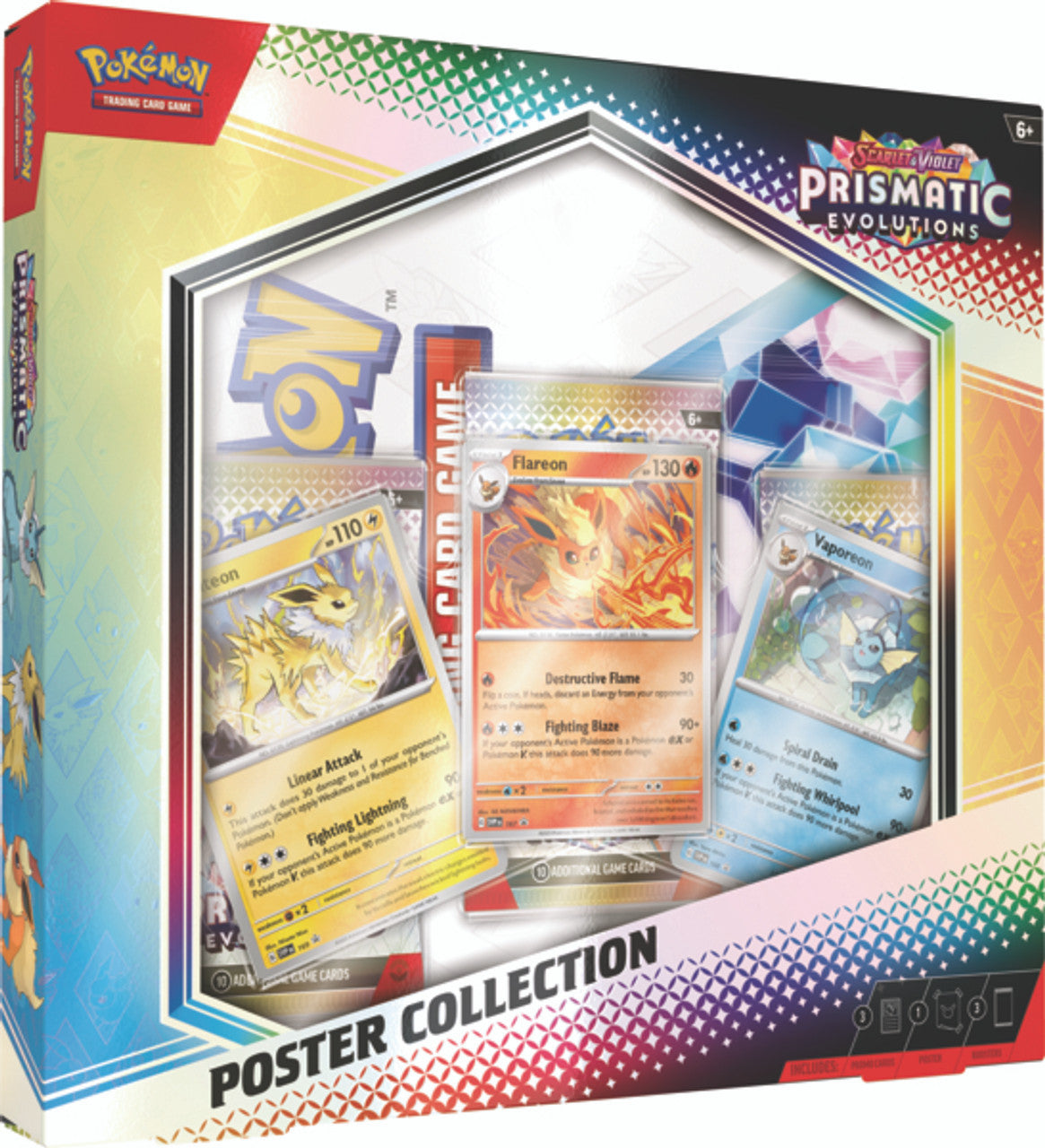 Pokémon TCG: Prismatic Evolutions Poster Collection