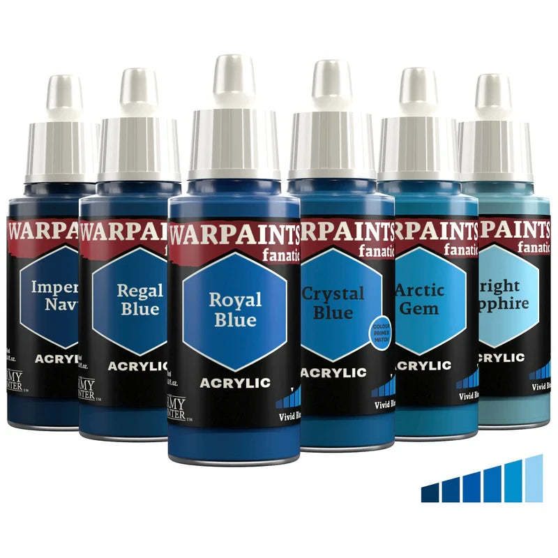 The Army Painter: Warpaints Fanatic - Vivid Blues (Singles)