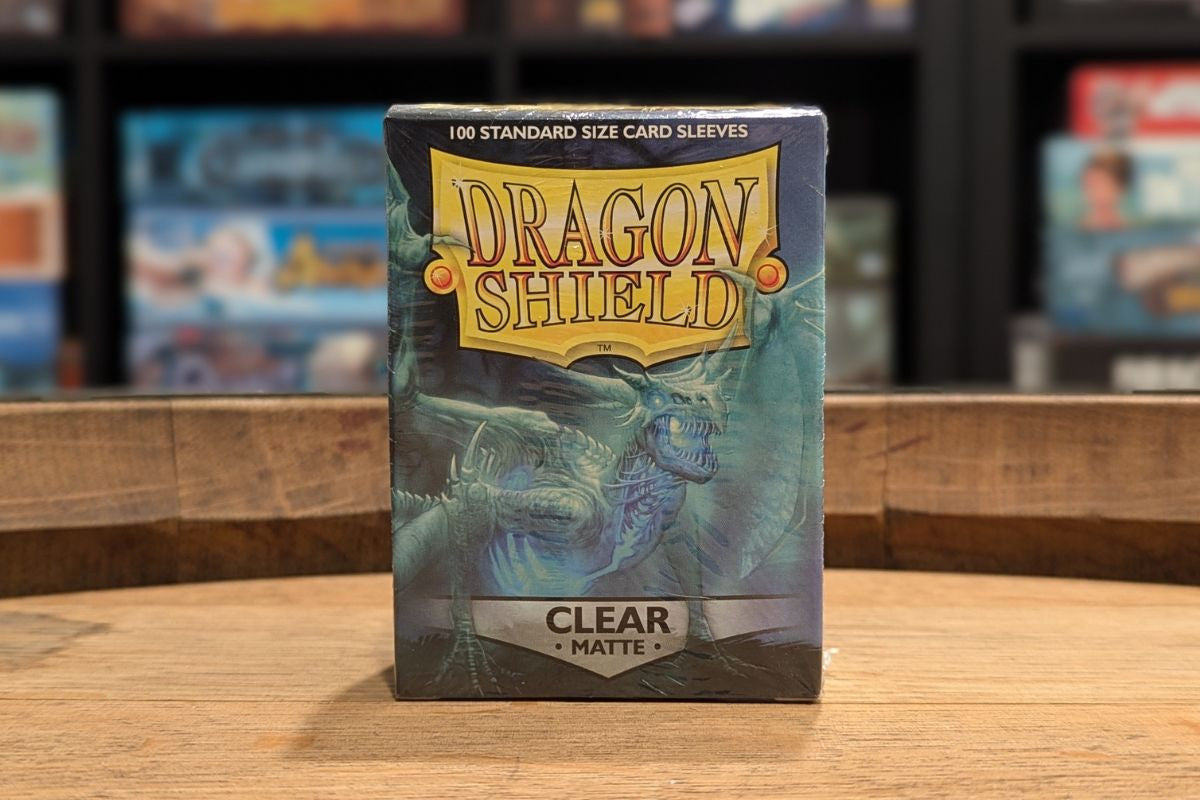 Dragon Shield Sleeves: Standard Matte - Clear 100CT