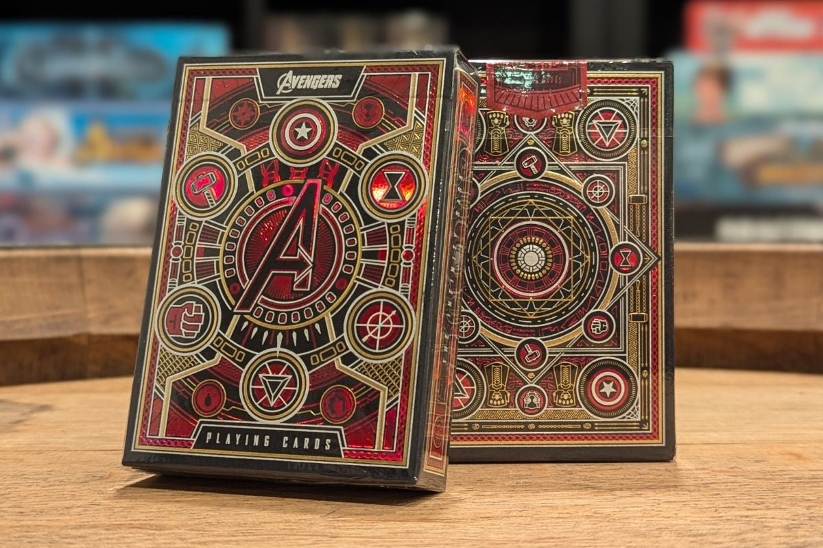 Avengers Red Edition Playing Cards