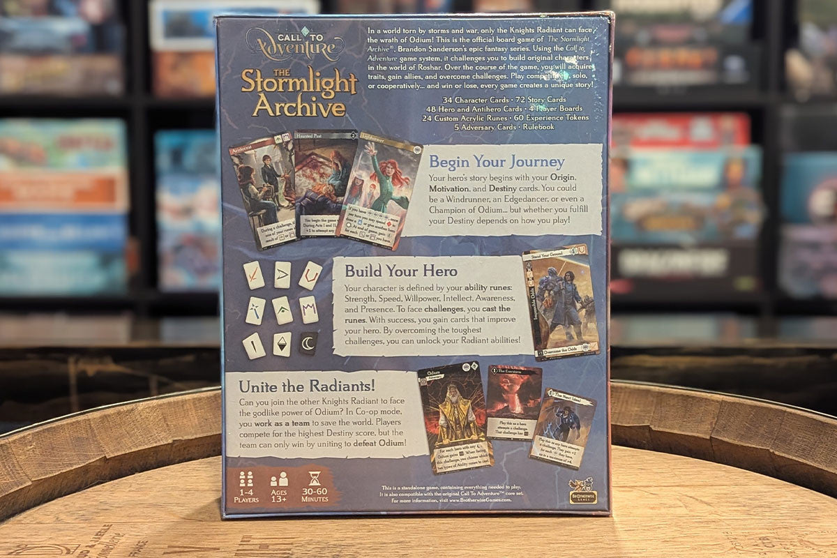 Call to Adventure: The Stormlight Archive