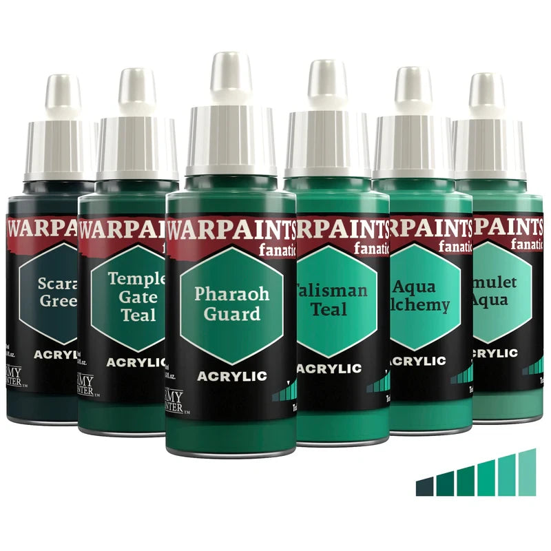 The Army Painter: Warpaints Fanatic - Teals (Singles)