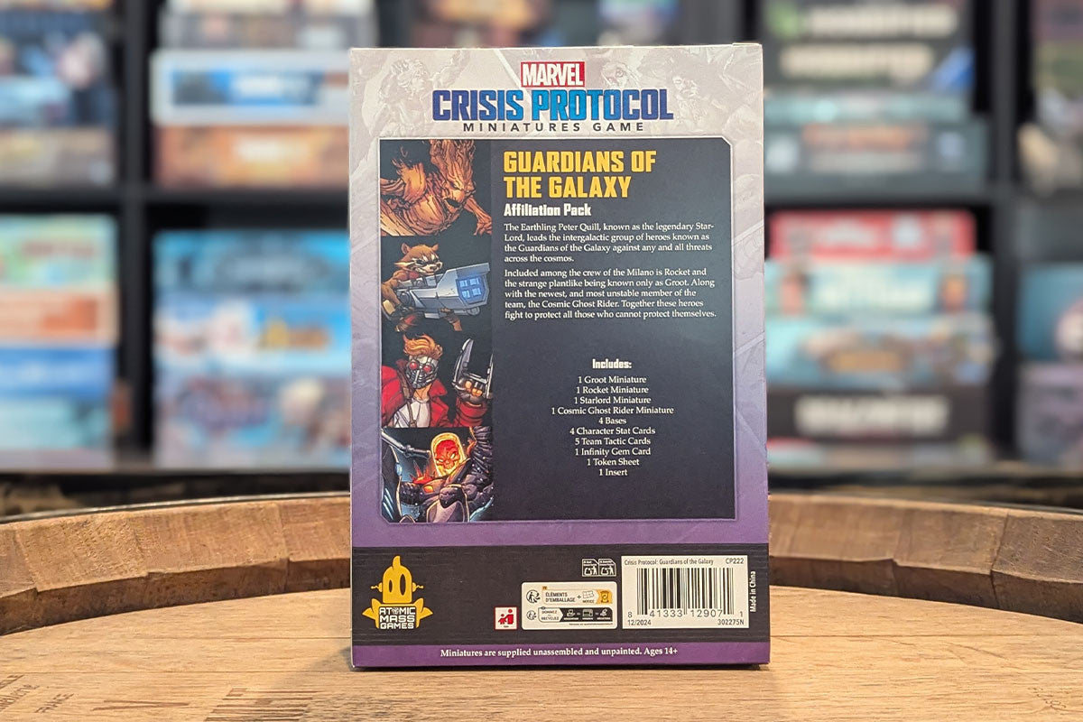 Marvel: Crisis Protocol - Guardians of the Galaxy Affiliation Pack