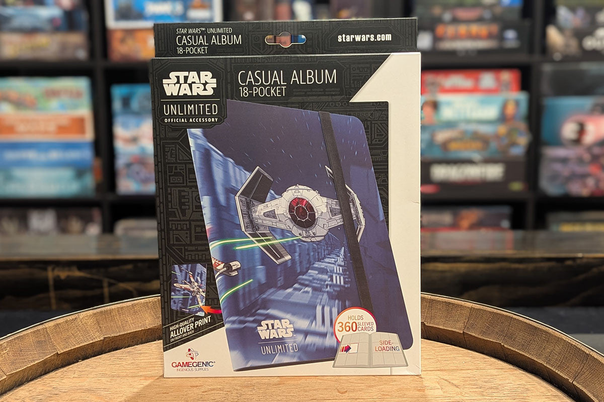 Star Wars: Unlimited Casual Album 18-Pocket - X-Wing/Tie-Fighter