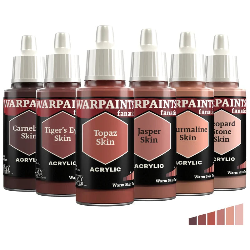 The Army Painter: Warpaints Fanatic - Warm Skin Tones (Singles)