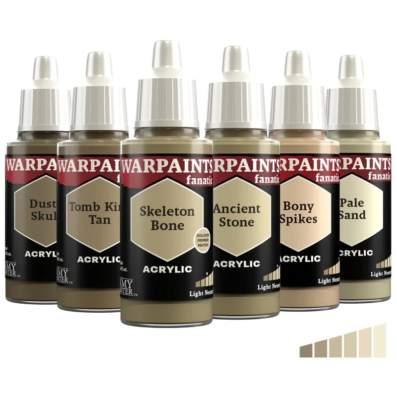 The Army Painter: Warpaints Fanatic - Light Neutrals (Singles)