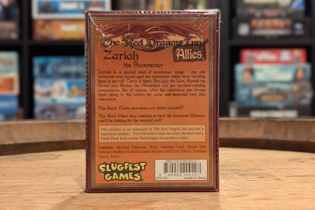 Red Dragon Inn: Allies - Zariah the Summoner