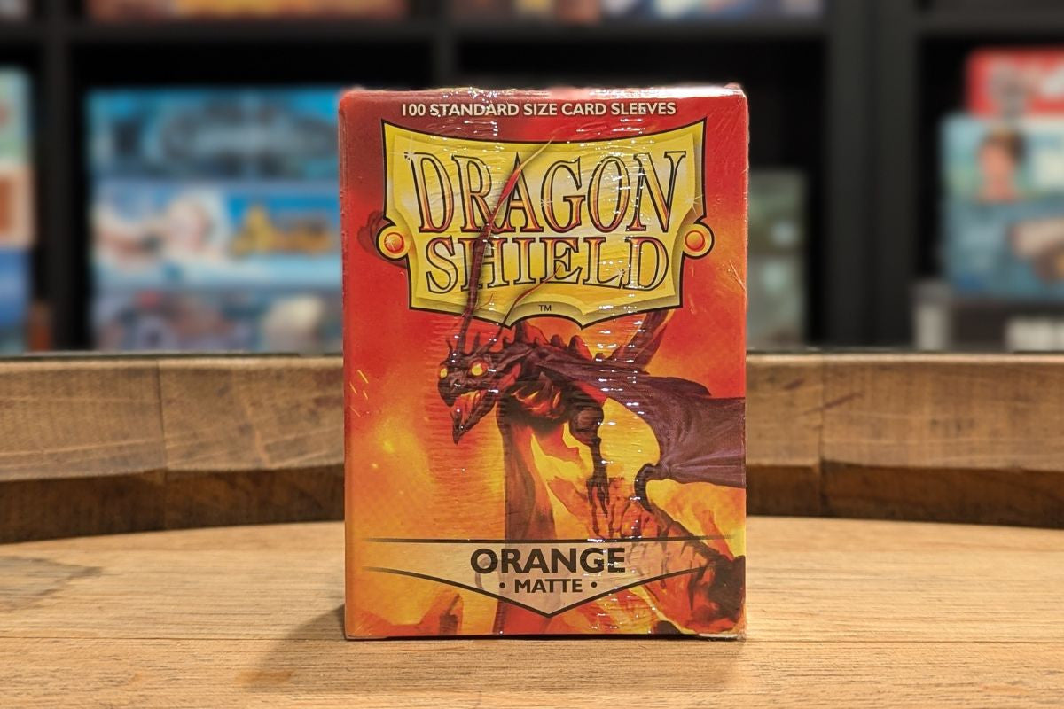 Dragon Shield Sleeves: Standard Matte - Orange 100CT