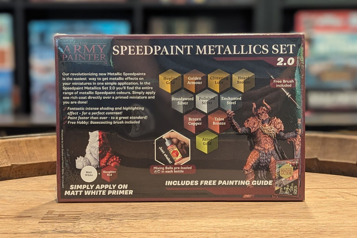 The Army Painter: Speedpaint 2.0 Metallic Paint Set