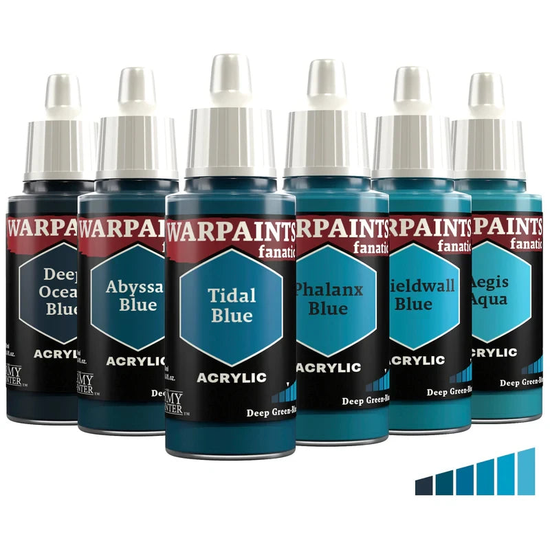 The Army Painter: Warpaints Fanatic - Deep Green-Blues (Singles)