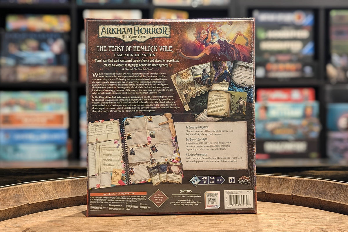 Arkham Horror: The Card Game - The Feast of Hemlock Vale Campaign Expansion