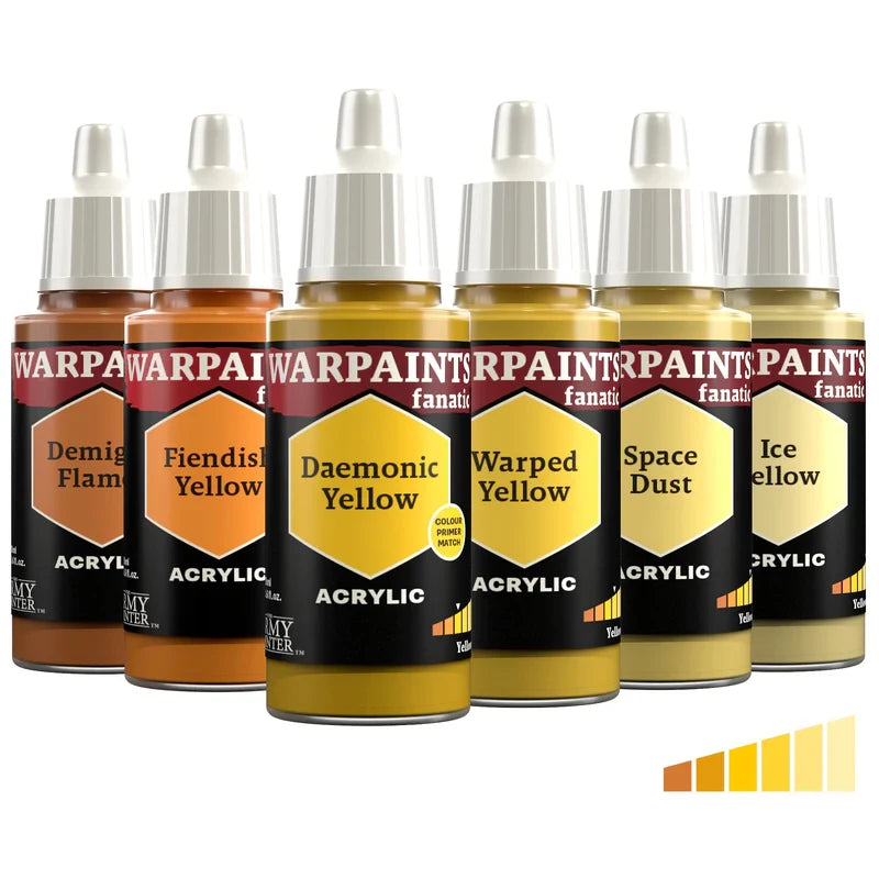 The Army Painter: Warpaints Fanatic - Yellows (Singles)