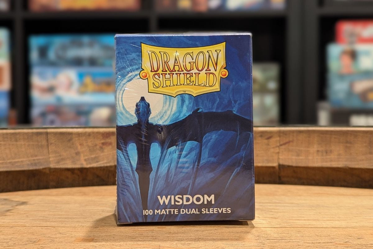 Dragon Shield Sleeves: Standard Matte Dual - Wisdom 100CT