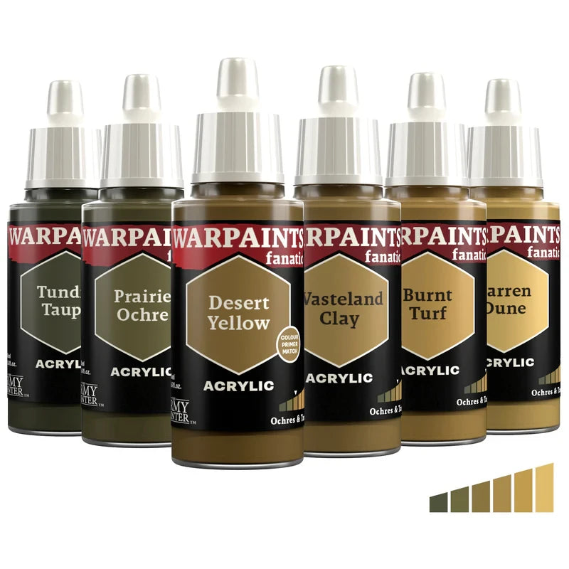 The Army Painter: Warpaints Fanatic - Ochres & Tans (Singles)