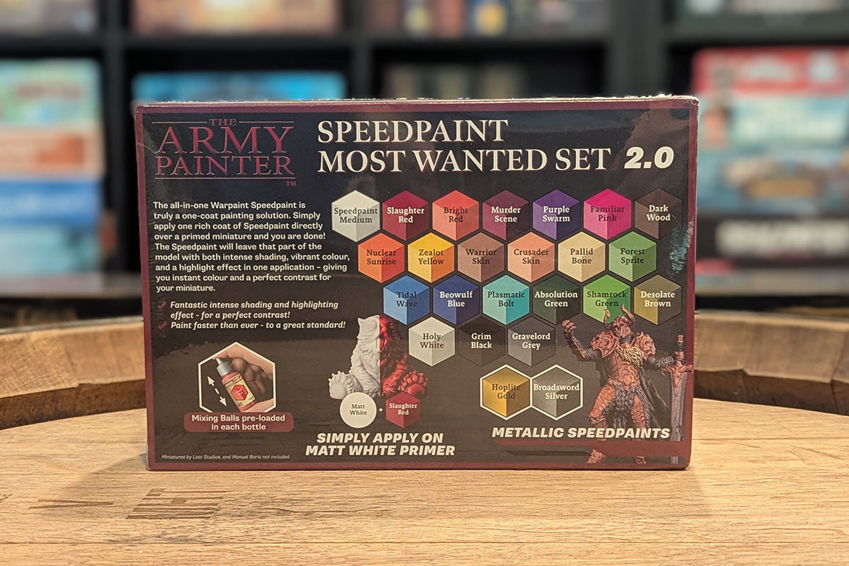 The Army Painter: Speedpaint 2.0 Most Wanted Paint Set