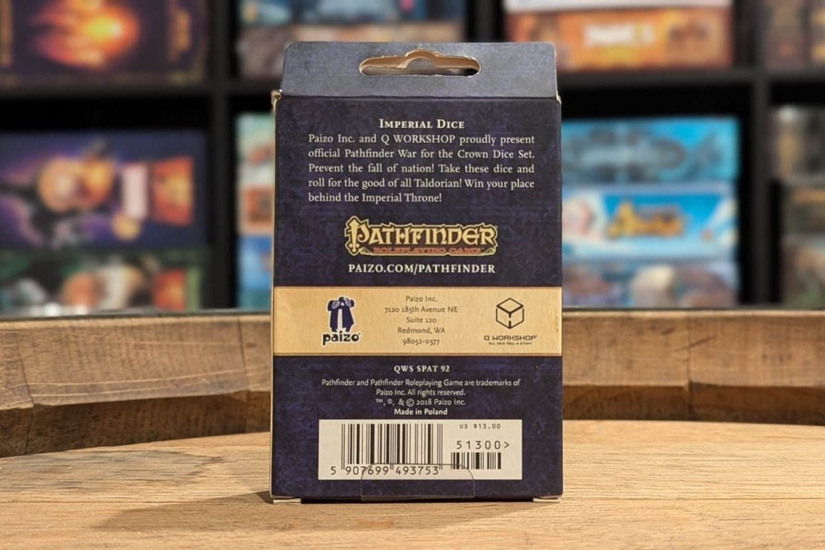 Pathfinder RPG: War for the Crown - Polyhedral Dice 7ct Set