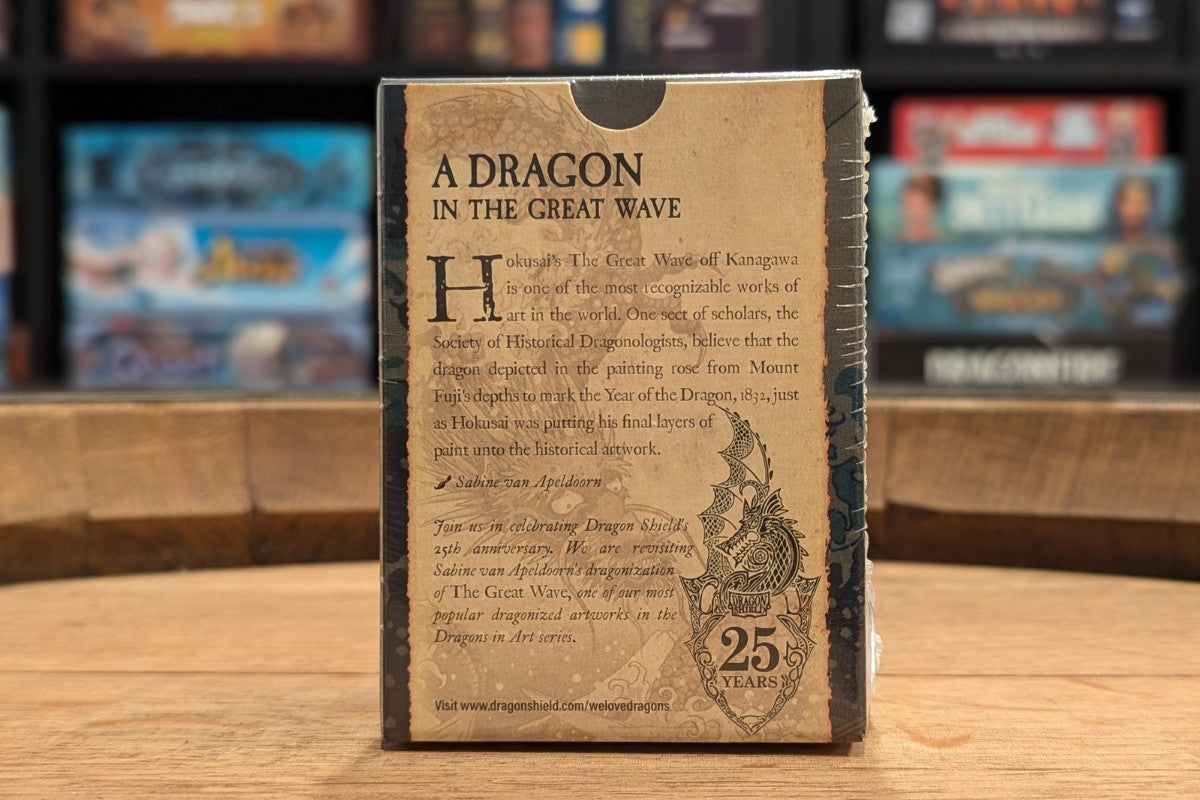 Dragon Shield Sleeves: Standard Matte Dual Art - Great Wave 100CT