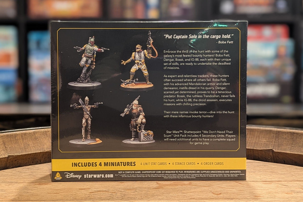Star Wars: Shatterpoint - We Don't Need Their Scum Unit Pack