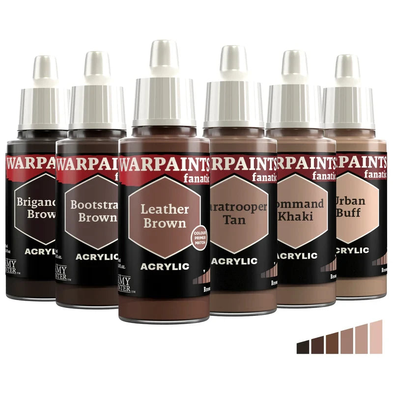 The Army Painter: Warpaints Fanatic - Browns (Singles)