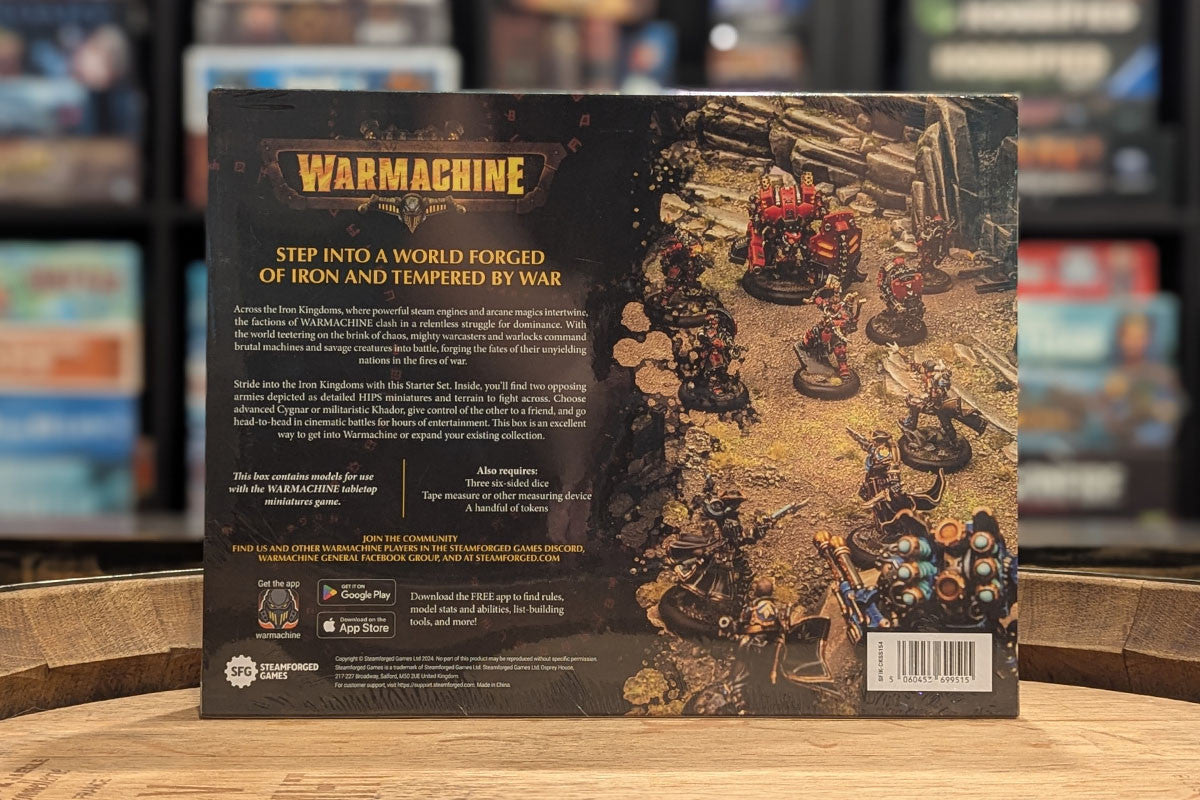 Warmachine: Khador vs Cygnar - Two Player Starter Set